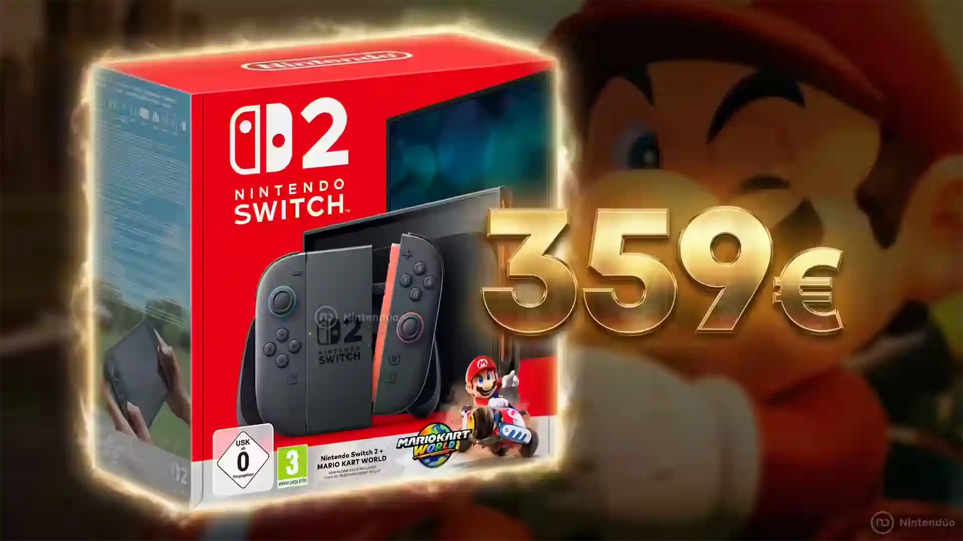 Oferta Switch 2 mario Kart World