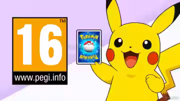 Pokémon TCG Pocket podría ser PEGI 16 con la nueva regulación PEGI