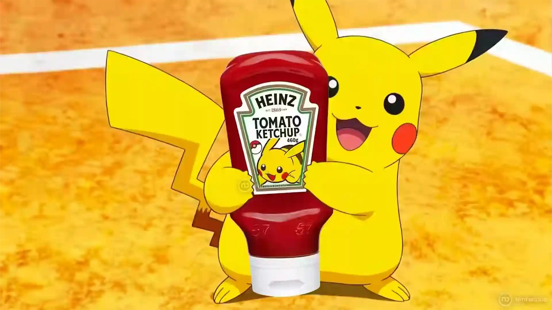 Pikachu Ketchup Pokemon