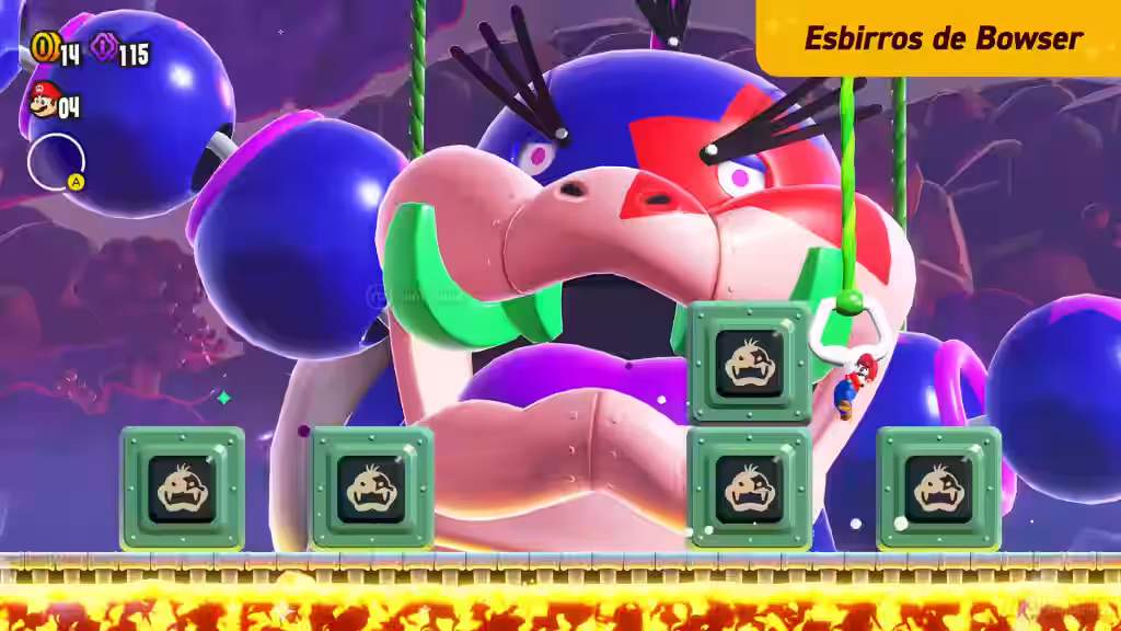 Nuevos jefes Super Mario Bros Wonder Switch 2