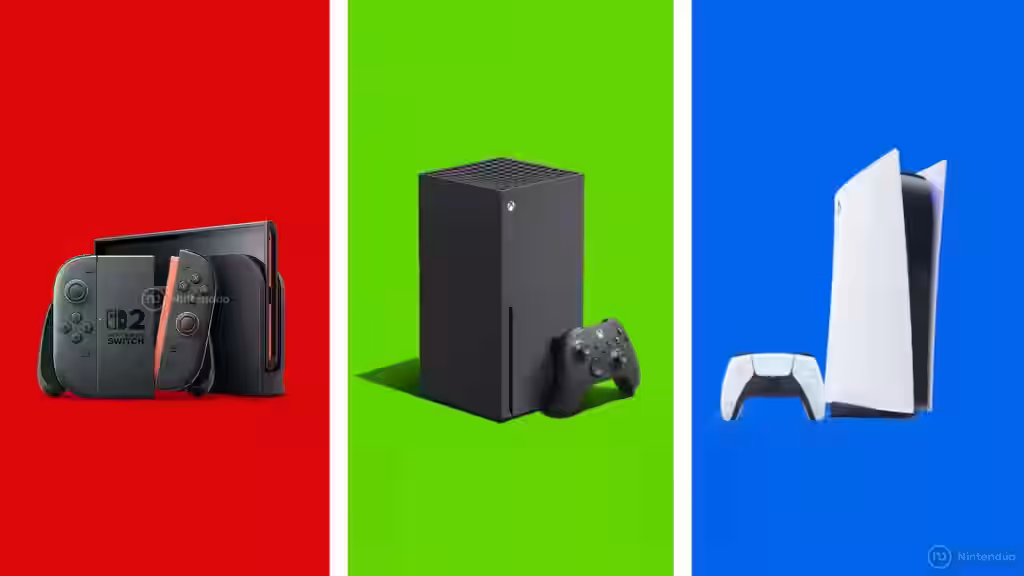 Switch 2 vs Xbox vs PS5