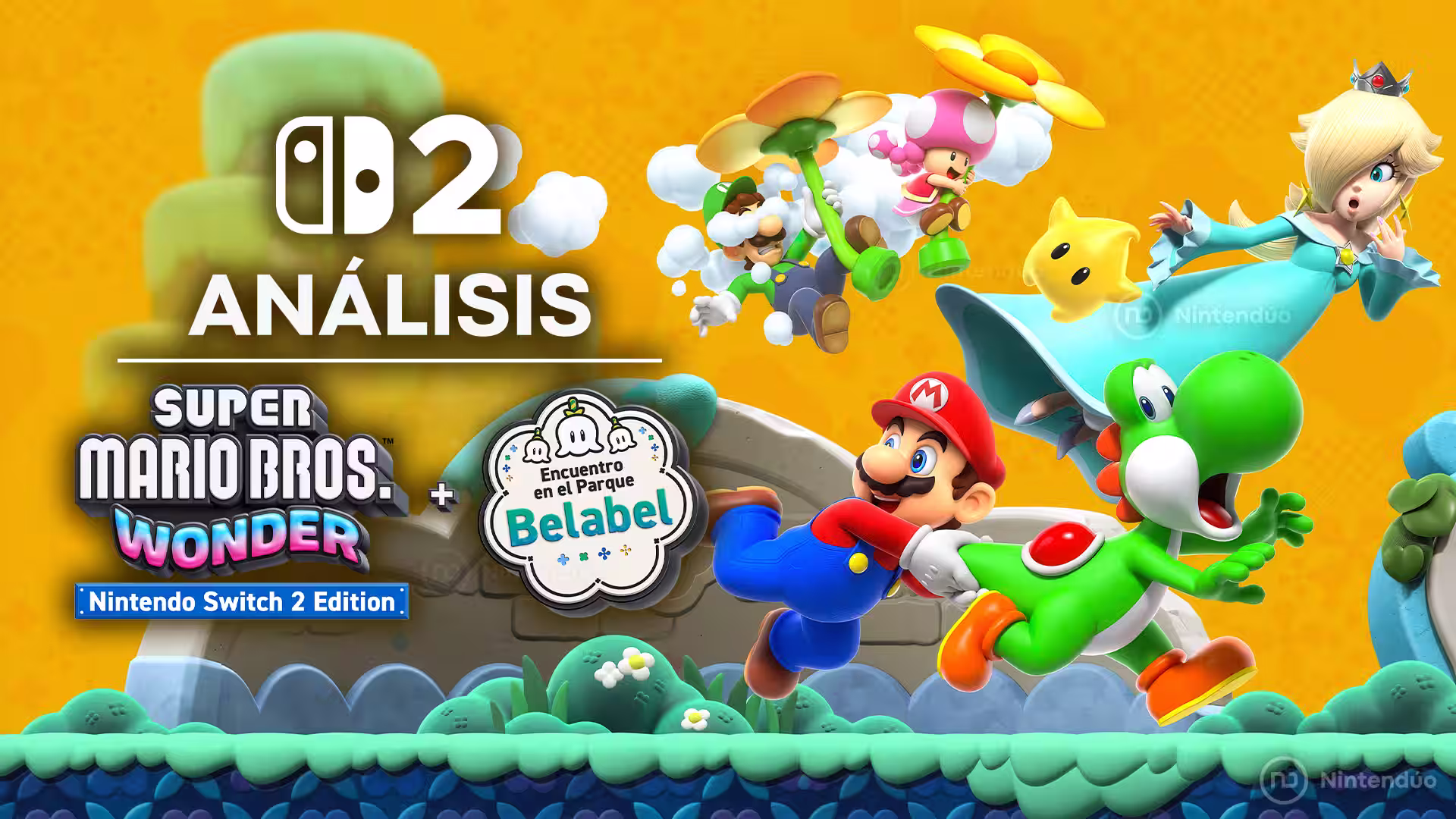 Análisis de Super Mario Bros Wonder – Nintendo Switch 2 Edition + Encuentro en el Parque Belabel
