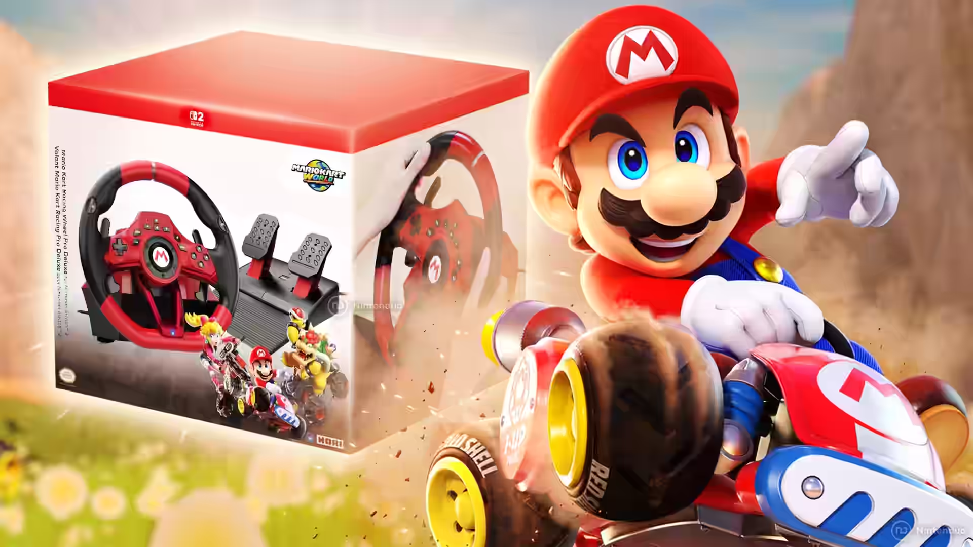 Nuevos volantes “pro” llegan a Nintendo Switch 2 y son compatibles con PC: fecha y precios