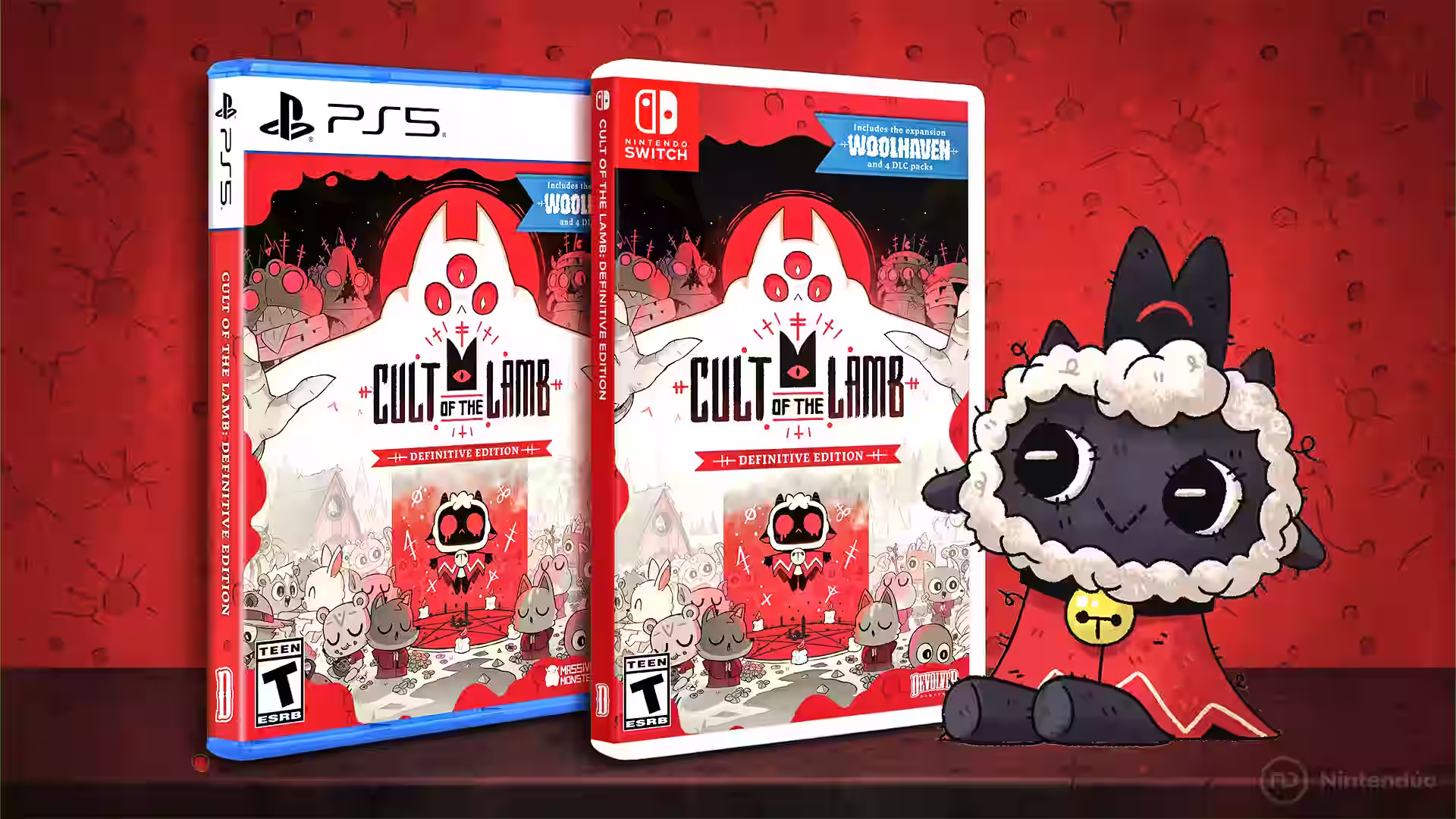 Cult of the Lamb anuncia su Definitive Edition para Nintendo Switch y PS5 con todos los DLC incluidos