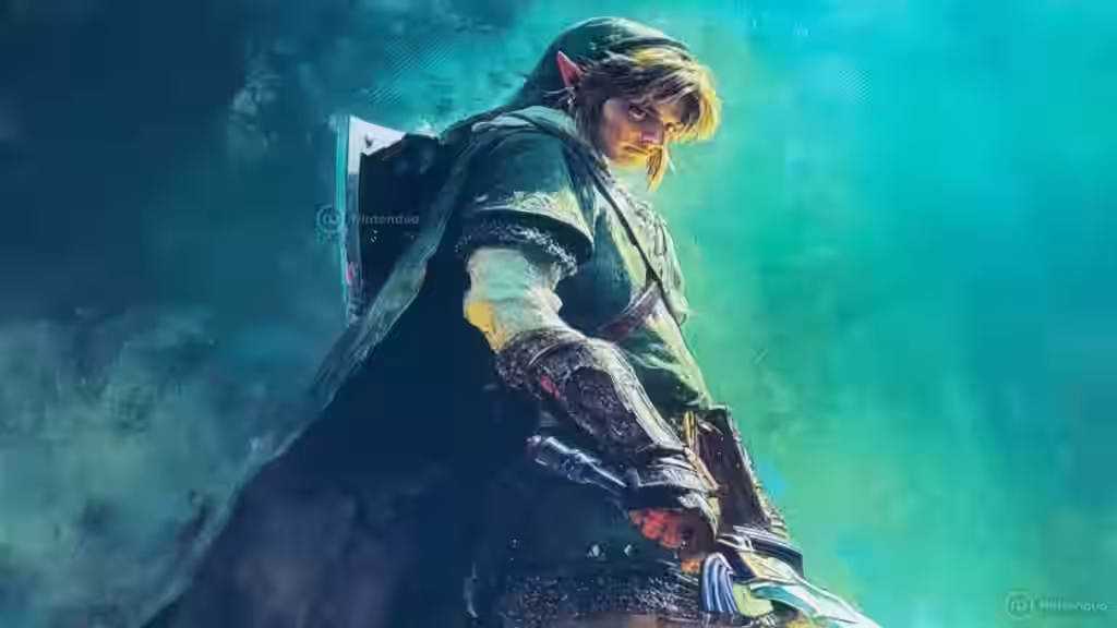 Link adulto película Zelda