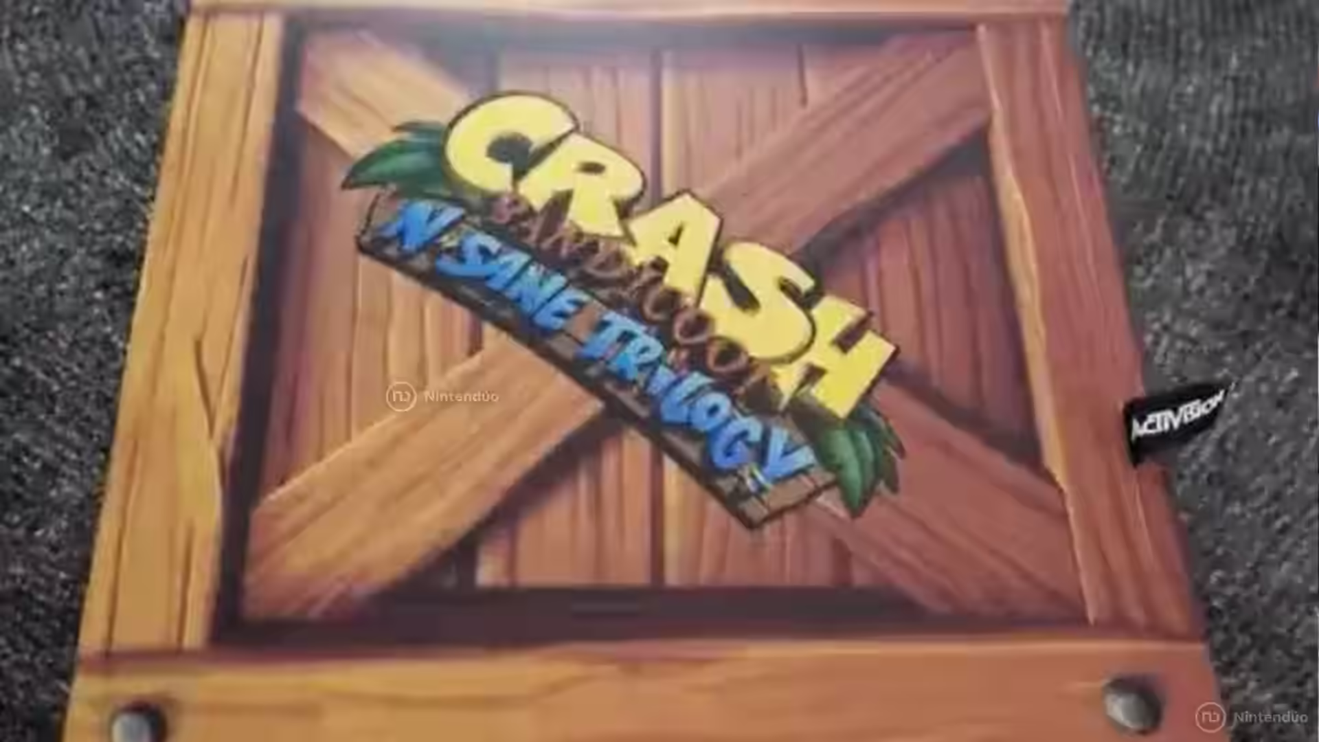 Nintendo Switch de Crash Bandicoot Caja