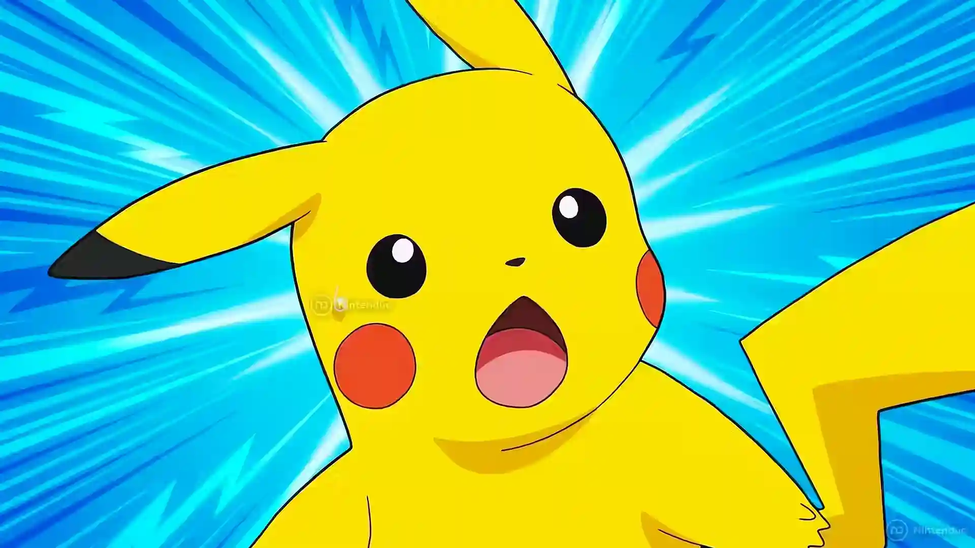Pikachu Sorprendido en Pokémon
