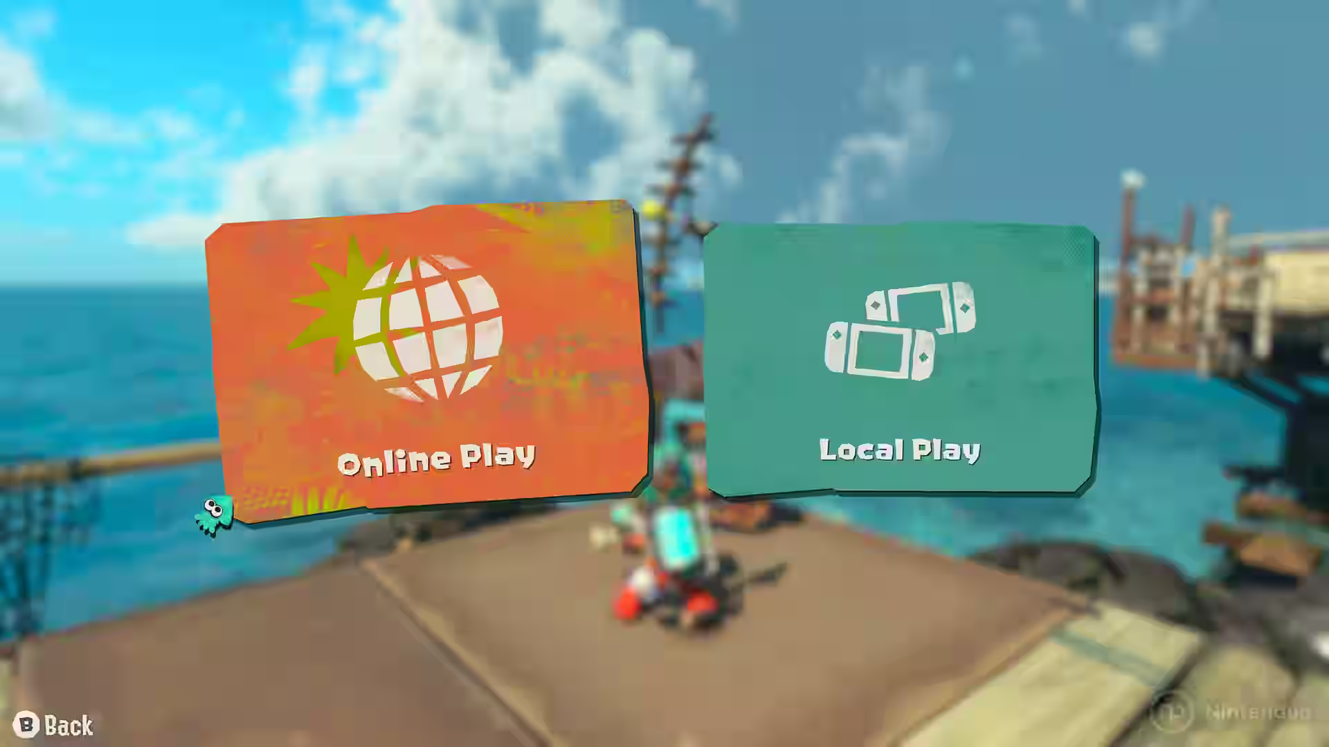 Multijugador de Splatoon Raiders